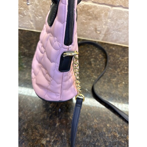 Betsey Johnson Quilted Cat Shoulder Bag in Blush NEW - Picture 6 of 12